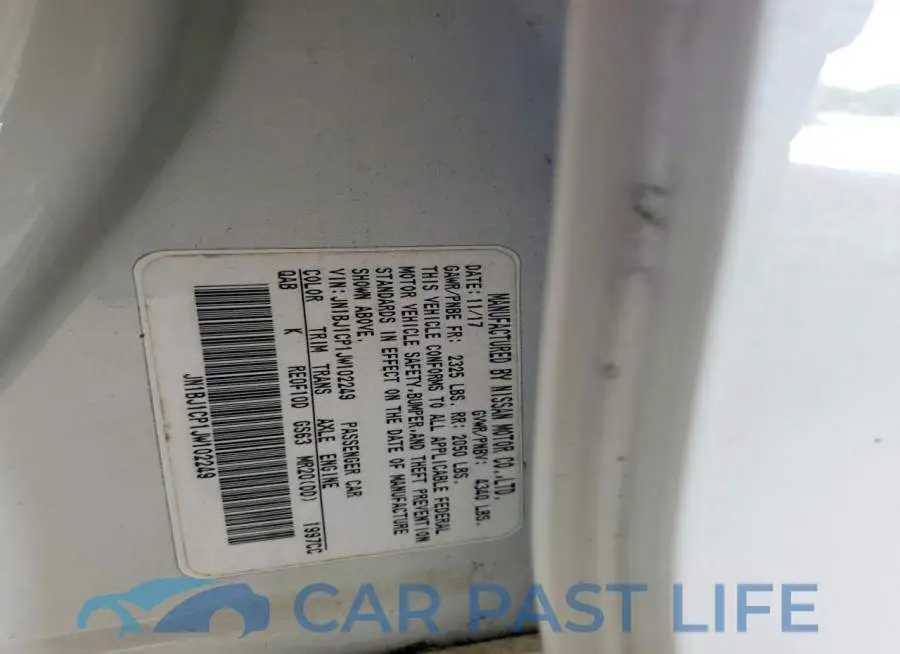 JN1BJ1CP1JW102249# 13