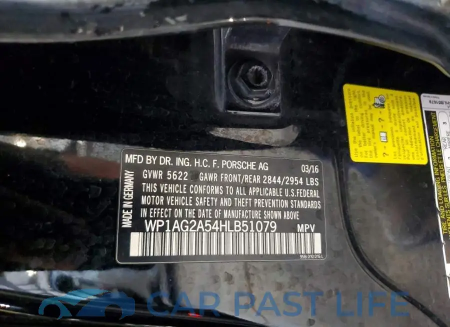WP1AG2A54HLB51079# 13