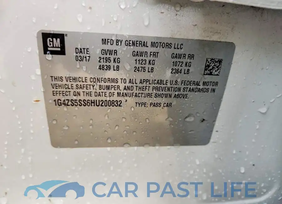 1G4ZS5SS6HU200832# 12