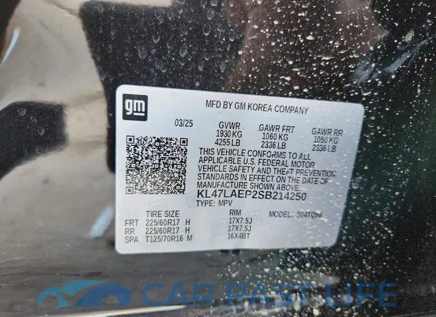 KL47LAEP2SB214250# 13