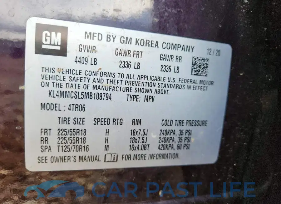 KL4MMCSL5MB108794# 13