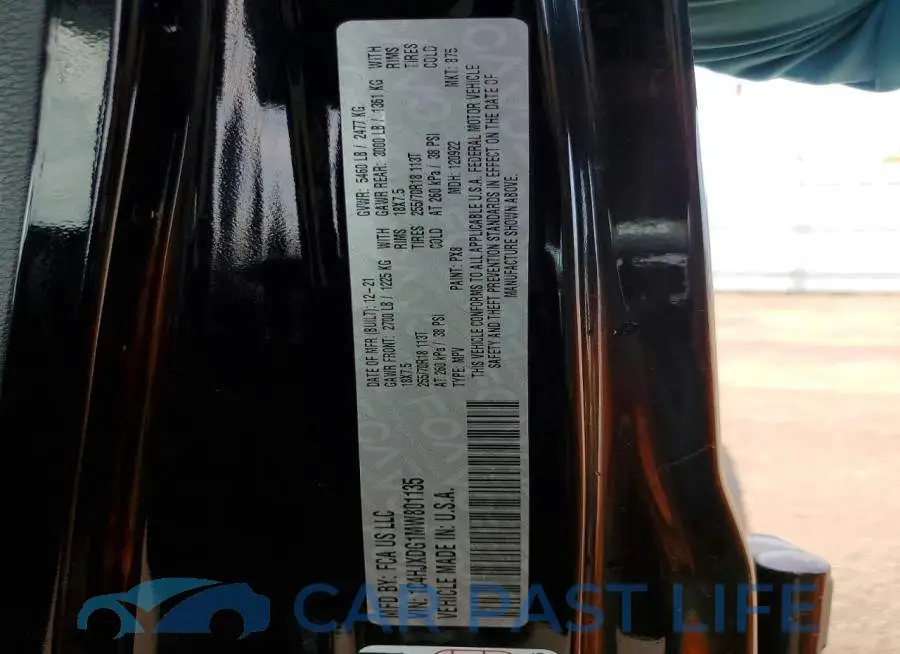 1C4HJXDG1MW801135# 13