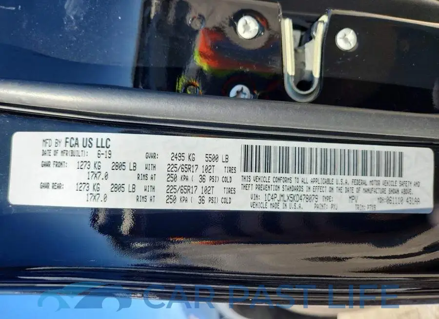 1C4PJMLX5KD478079# 13