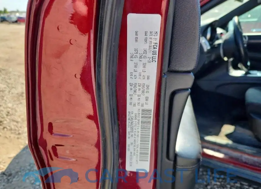 1C4RJFAG0JC325735# 13