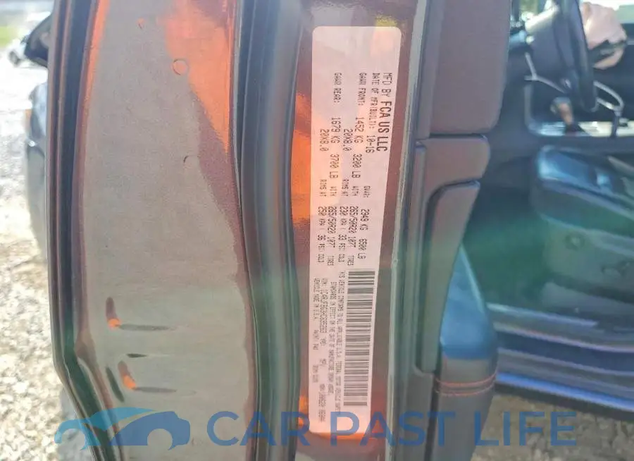 1C4RJFBG3HC695263# 12