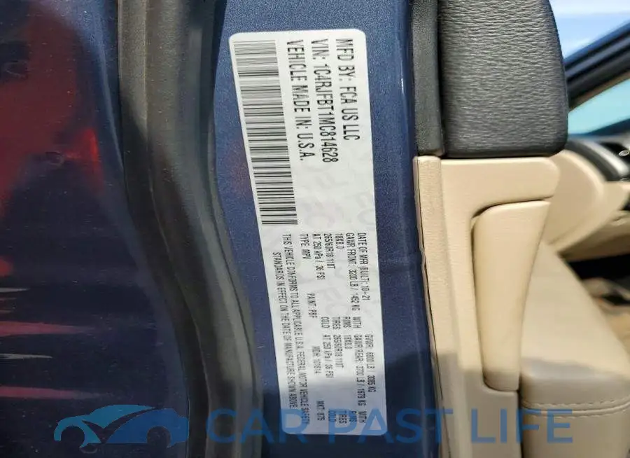 1C4RJFBT1MC814628# 13