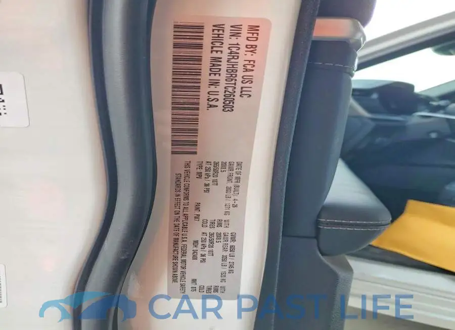 1C4RJHBR6TC260503# 13