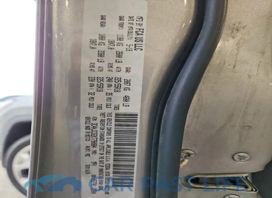3C4NJDCB2KT790804# 12