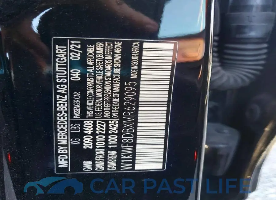 W1KWF8DBXMR629095# 12