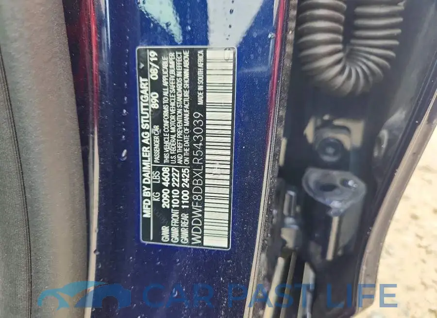 WDDWF8DBXLR543039# 12