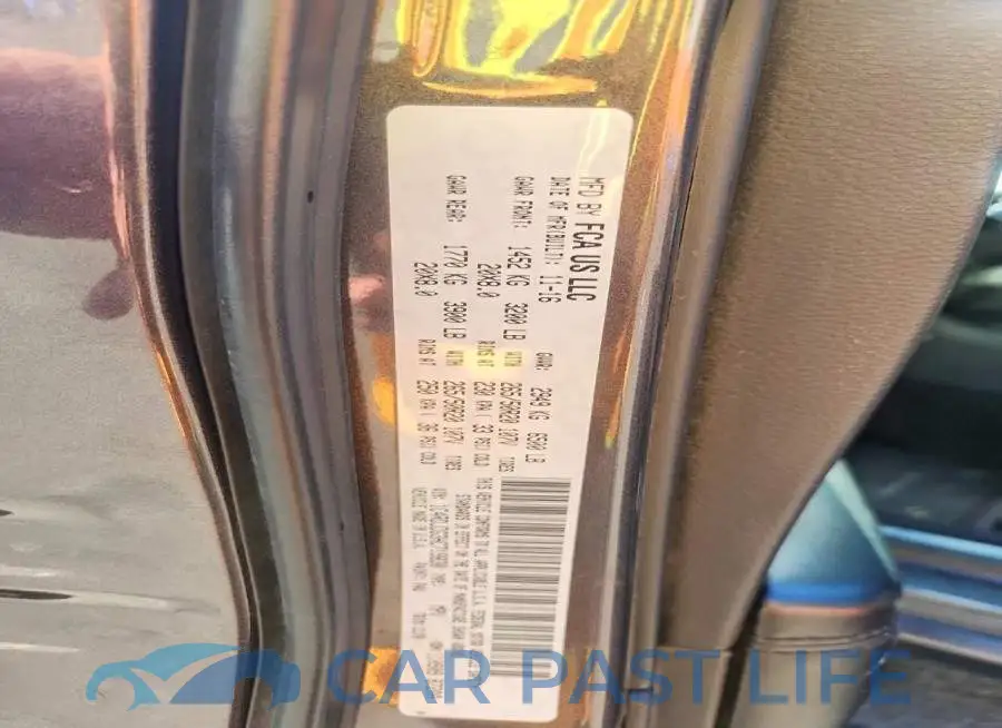 1C4RDJDG3HC719830# 12