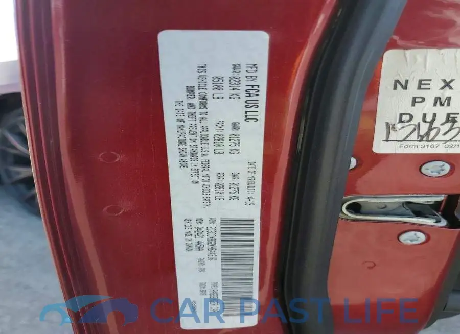 2C3CDXBG2KH644316# 12