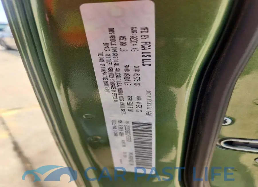 2C3CDXBG3LH133263# 13