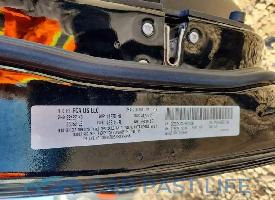 2C3CDXJG1JH222196# 12