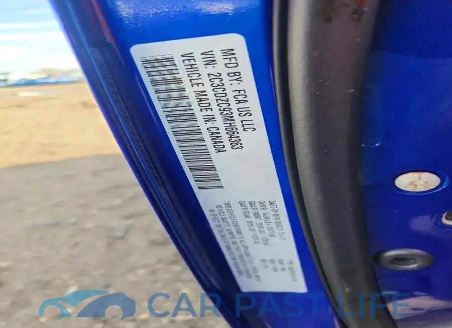 2C3CDZC93MH664363# 12