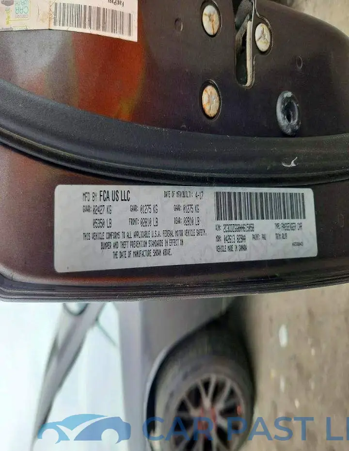2C3CDZGG8HH615058# 12