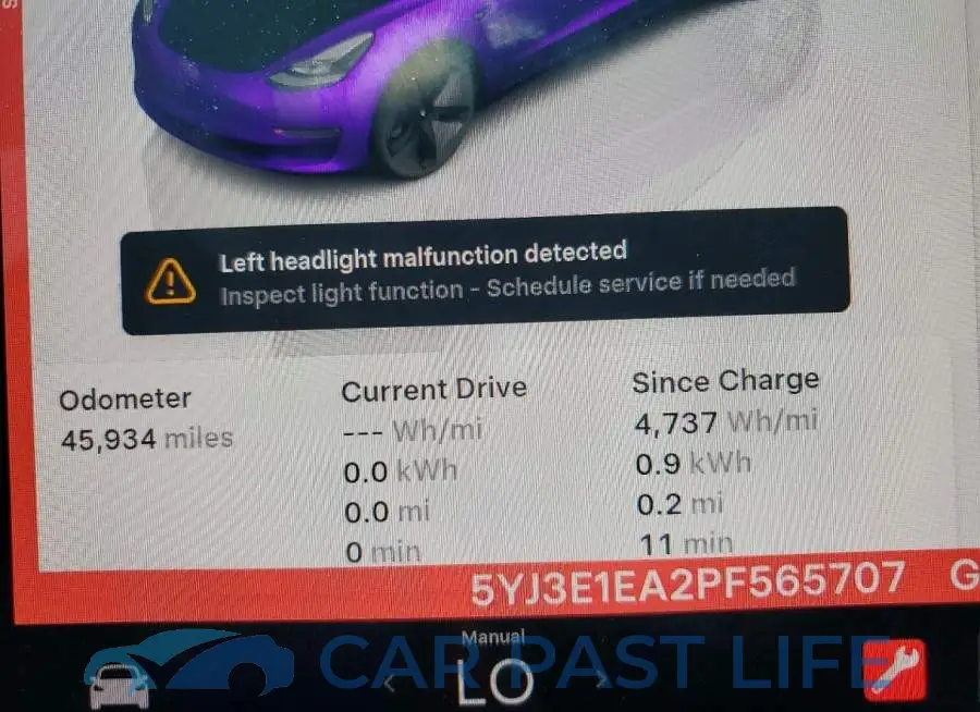 5YJ3E1EA2PF565707# 9