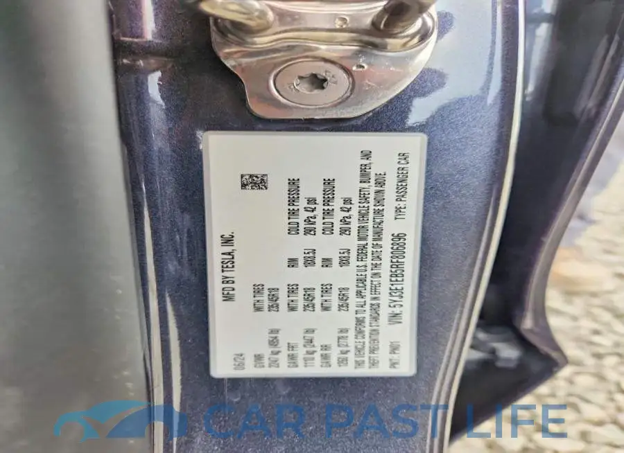 5YJ3E1EB5RF806896# 13