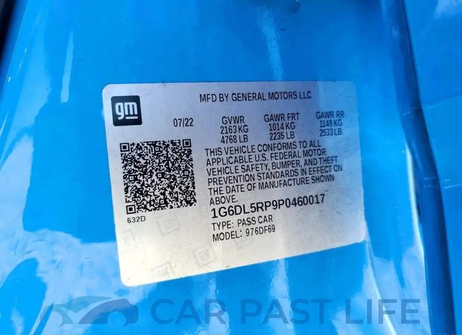 1G6DL5RP9P0460017# 13