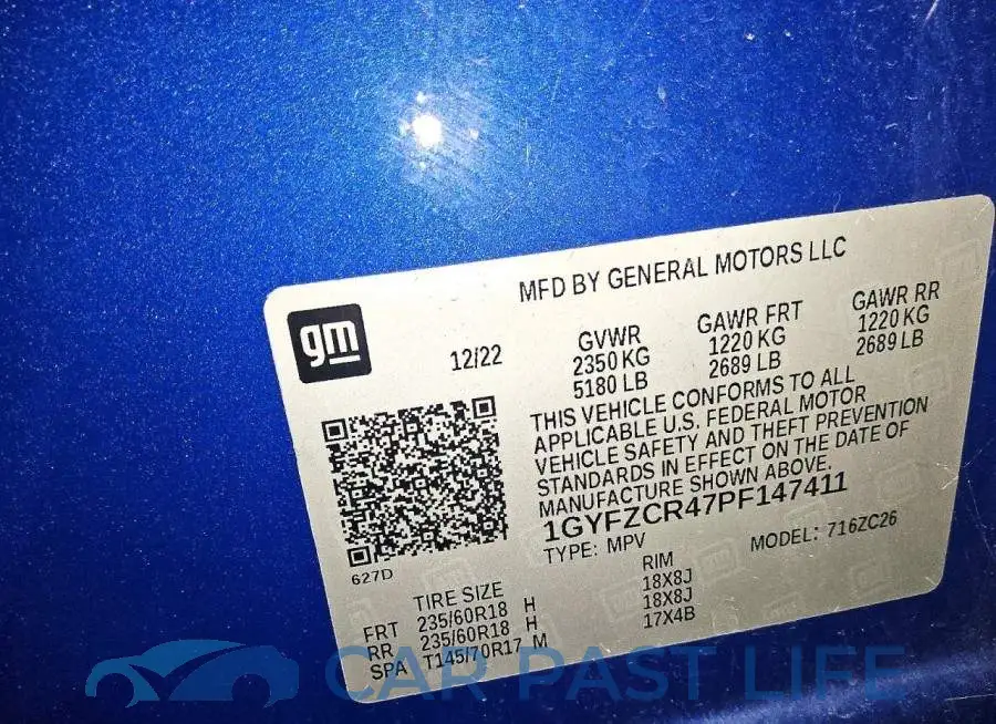 1GYFZCR47PF147411# 13