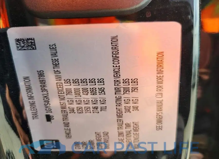 1GYS4GKL3PR497865# 14