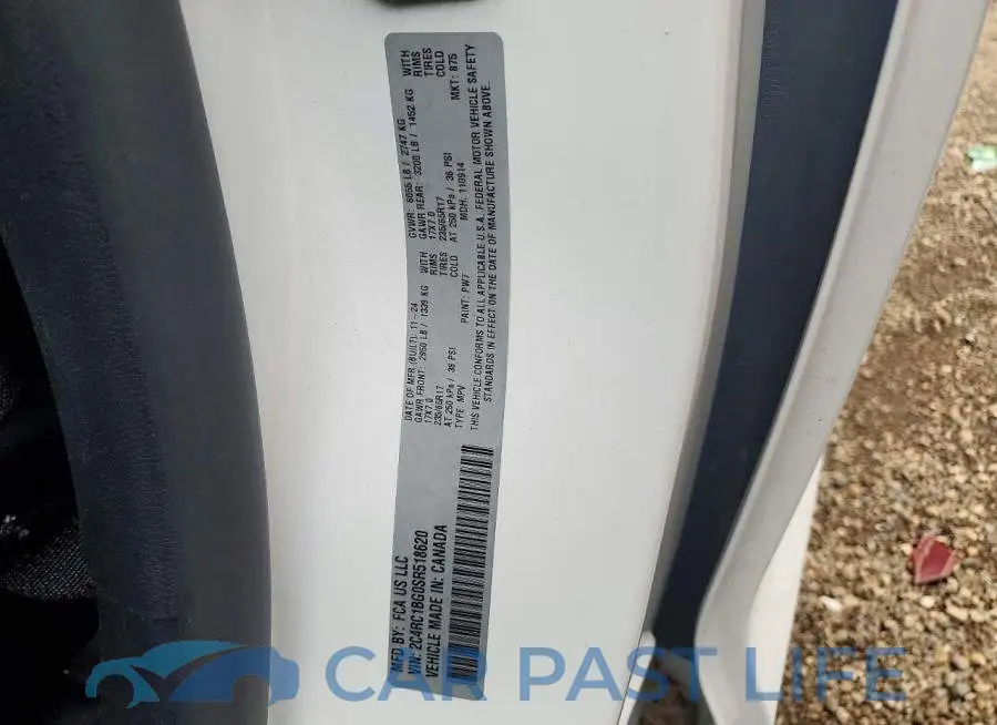 2C4RC1BG0SR518620# 13
