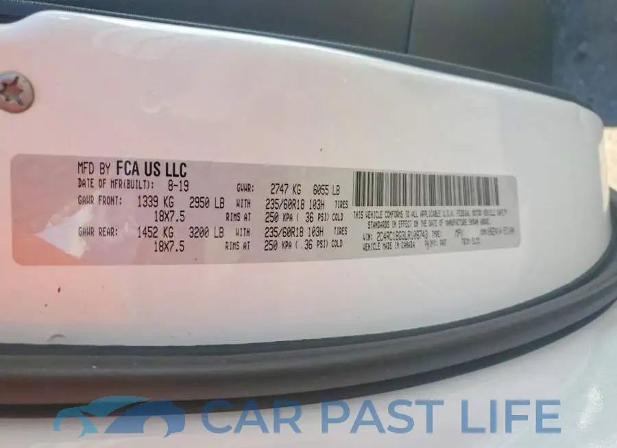 2C4RC1BG3LR106743# 13