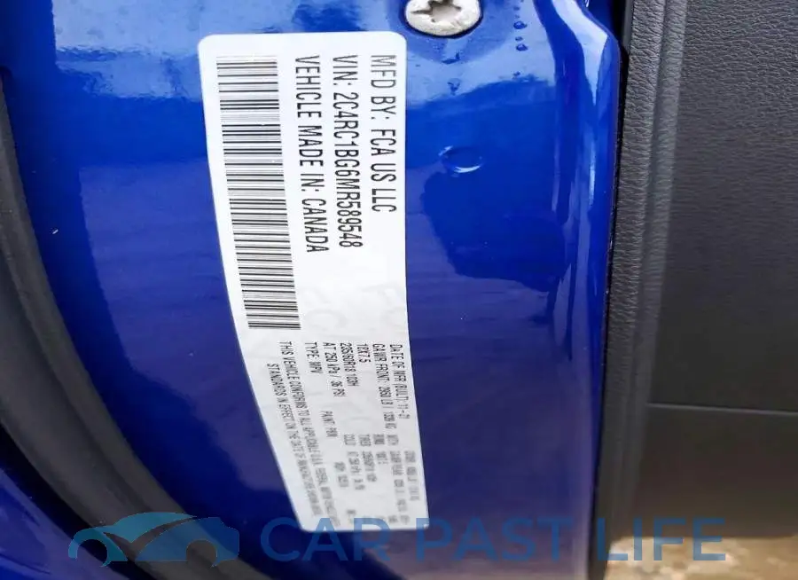 2C4RC1BG6MR589548# 14