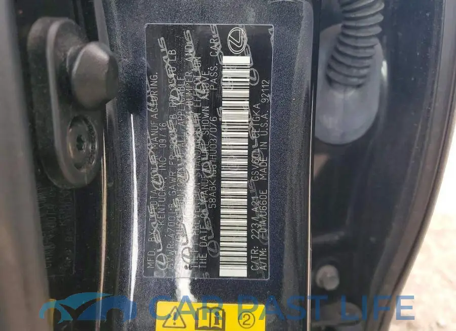 58ABK1GG1HU037076# 12