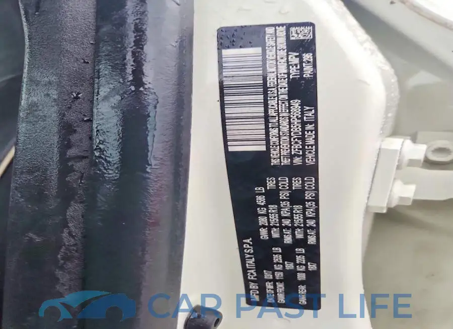 ZFBCFYDB5HP568949# 12