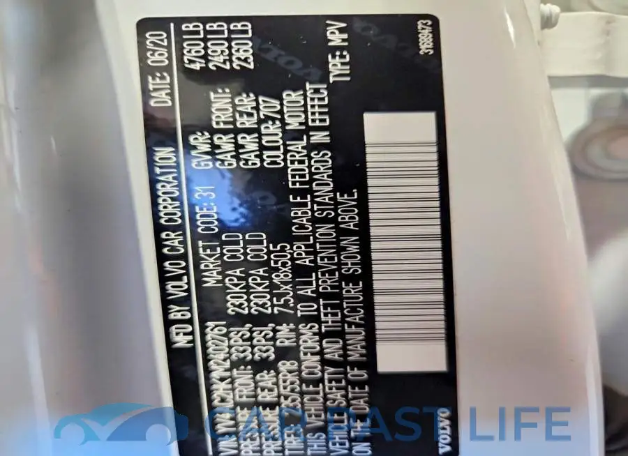 YV4AC2HK1M2402761# 13