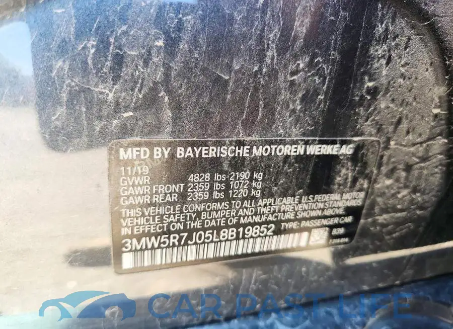 3MW5R7J05L8B19852# 12