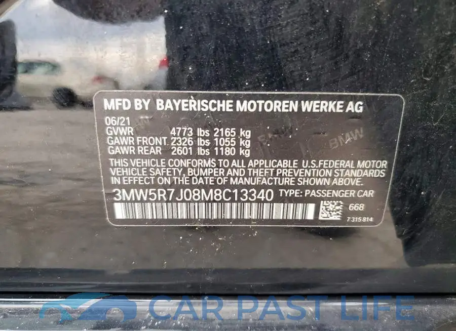 3MW5R7J08M8C13340# 12