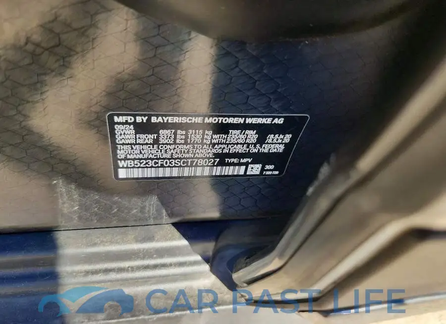WB523CF03SCT78027# 13