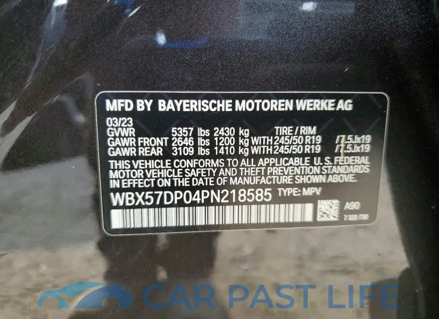 WBX57DP04PN218585# 14