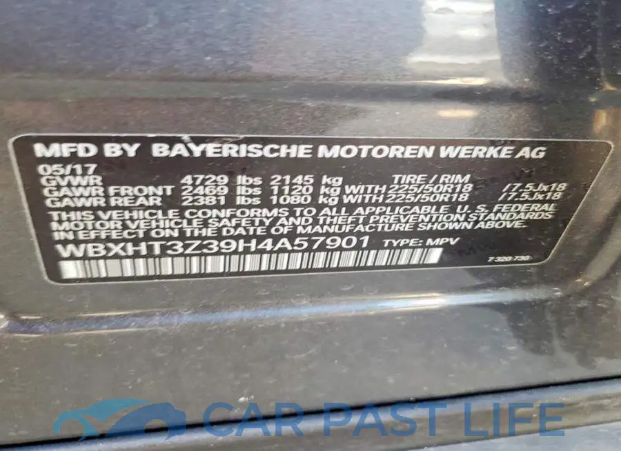 WBXHT3Z39H4A57901# 13