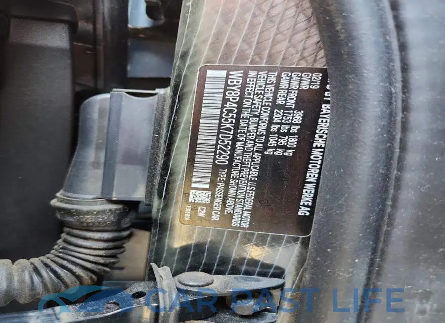 WBY8P4C55K7D52290# 12
