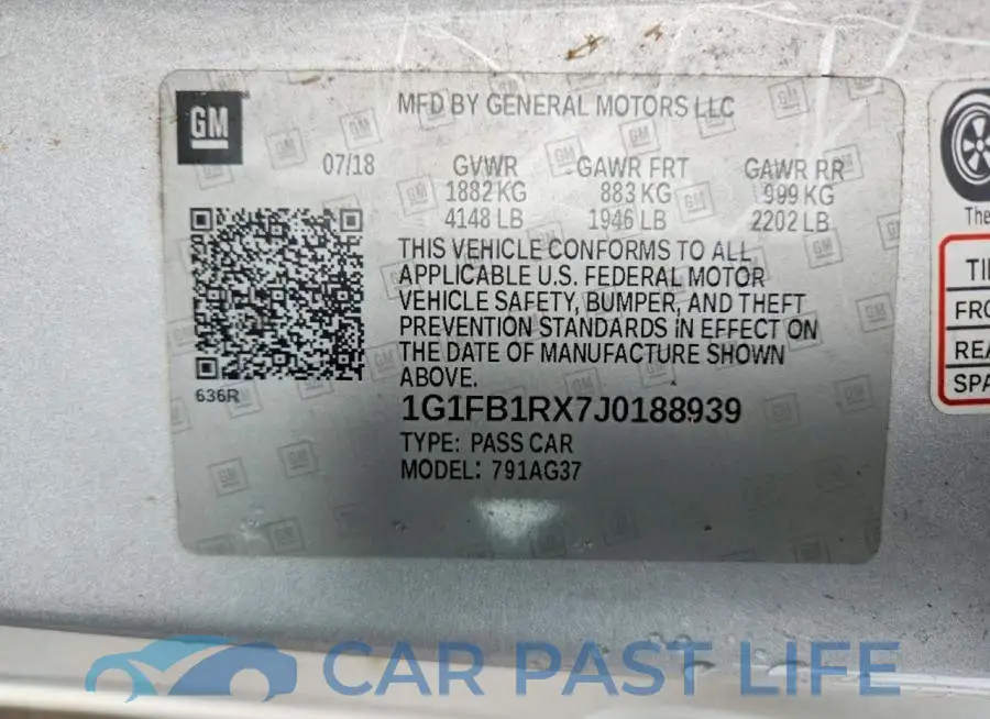 1G1FB1RX7J0188939# 12