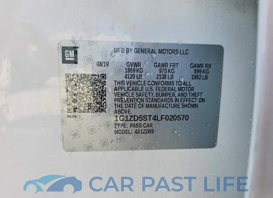 1G1ZD5ST4LF020570# 13