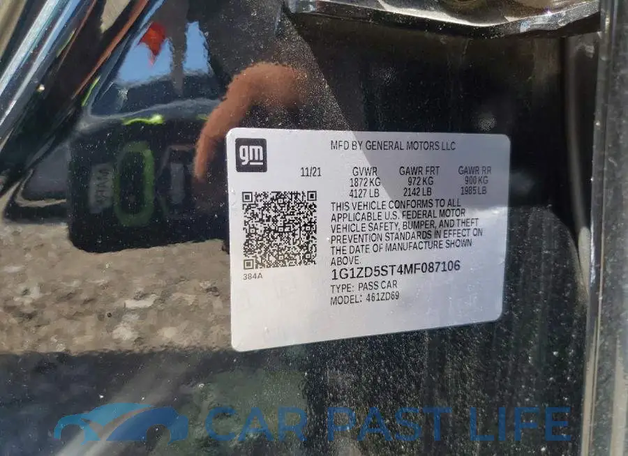 1G1ZD5ST4MF087106# 12