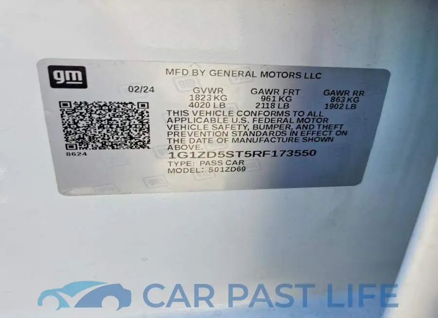 1G1ZD5ST5RF173550# 13
