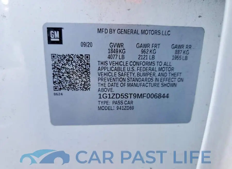 1G1ZD5ST9MF006844# 12