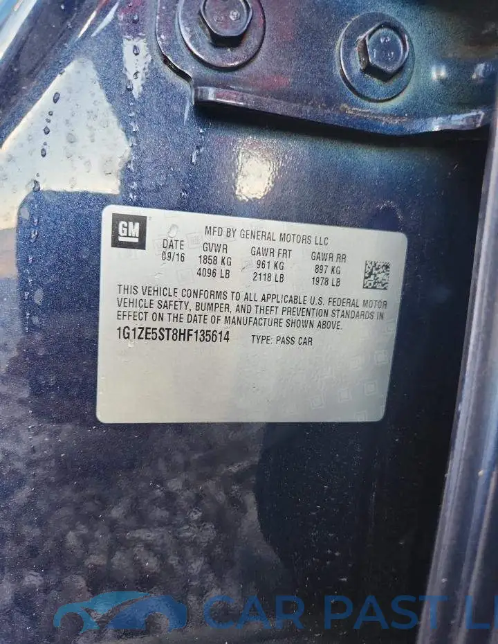 1G1ZE5ST8HF135614# 13