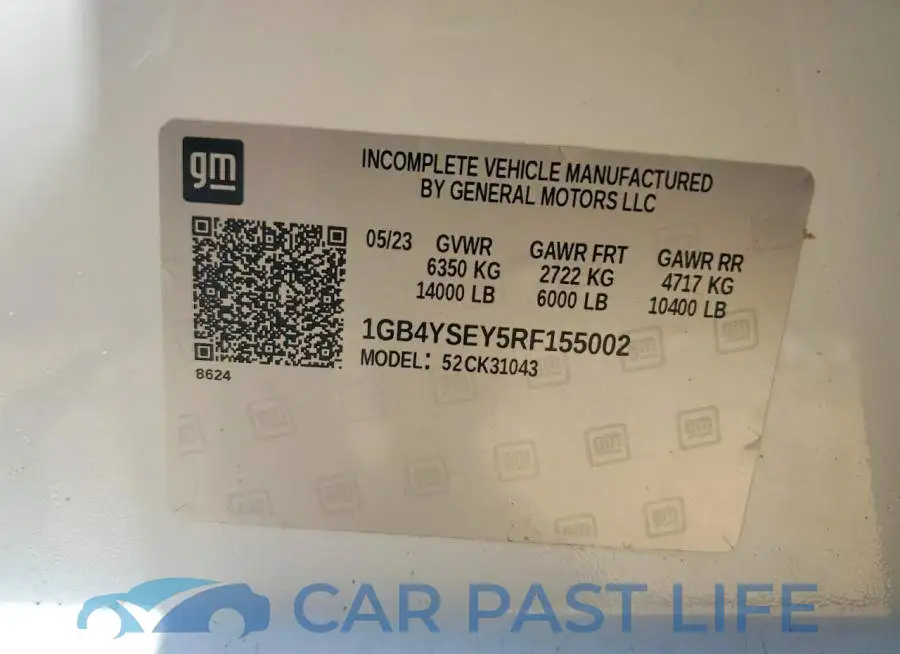 1GB4YSEY5RF155002# 13