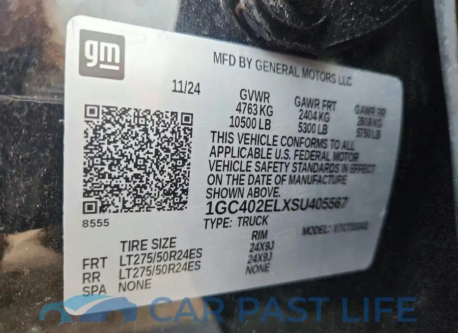 1GC402ELXSU405567# 12