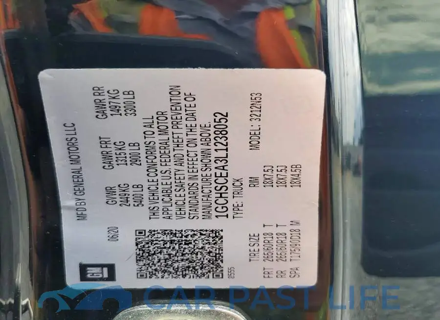 1GCHSCEA3L1238052# 12