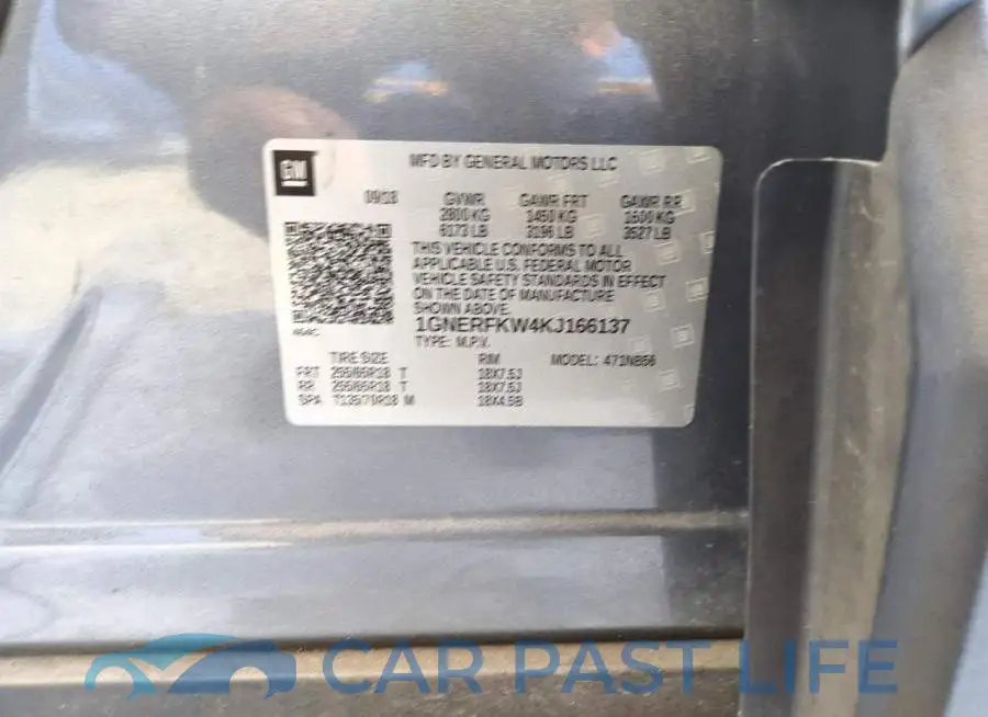 1GNERFKW4KJ166137# 13