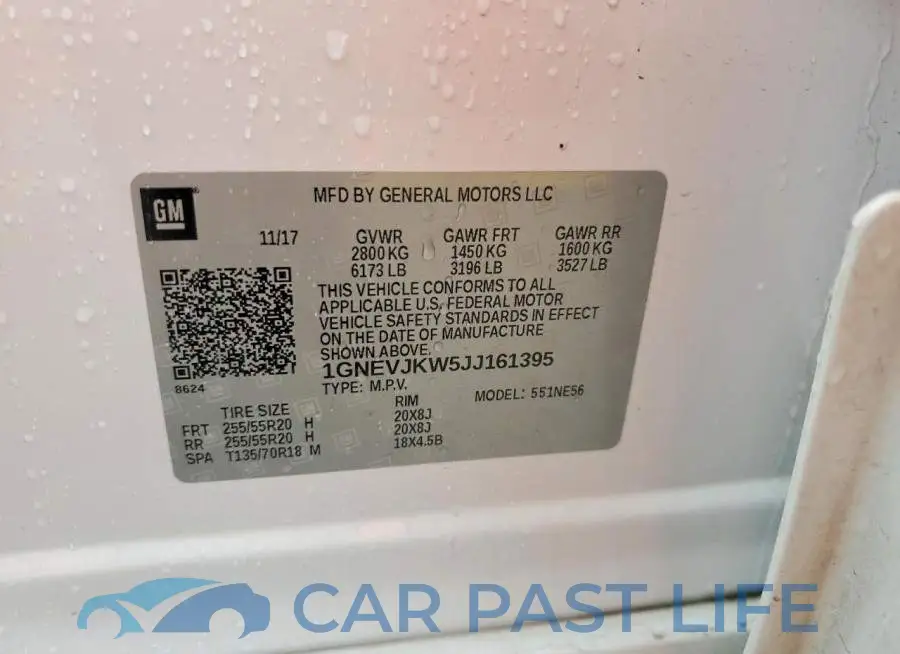 1GNEVJKW5JJ161395# 14