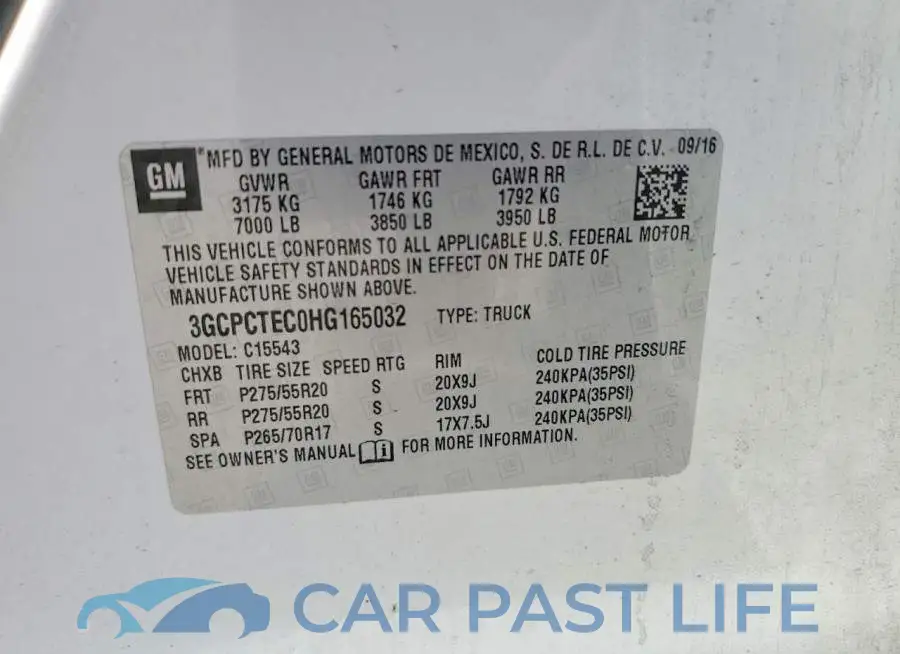 3GCPCTEC0HG165032# 12