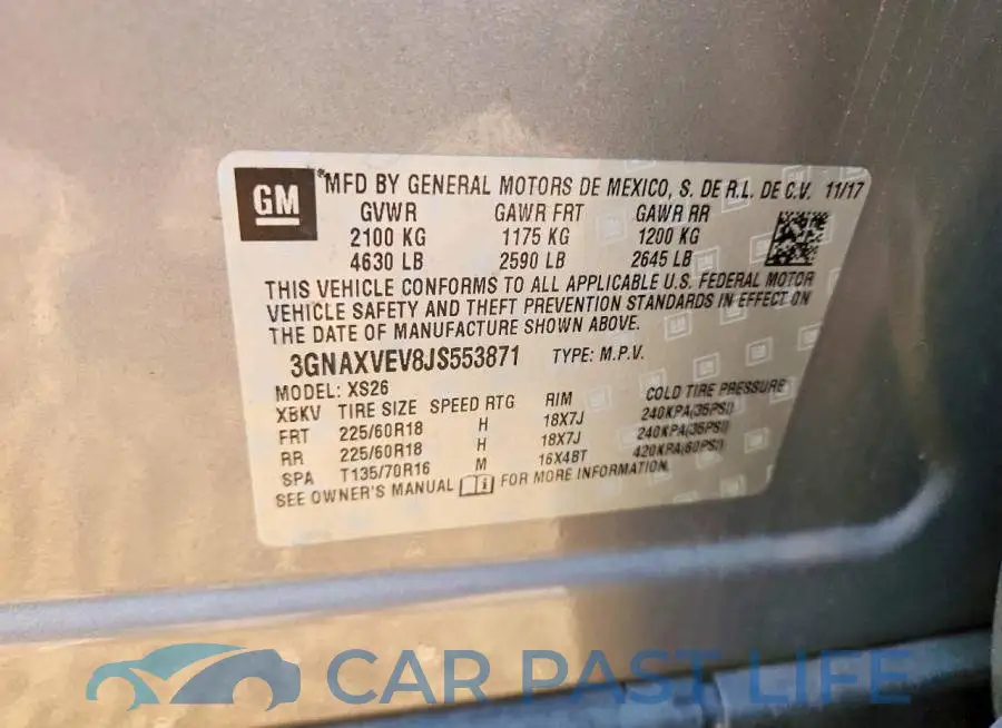 3GNAXVEV8JS553871# 13